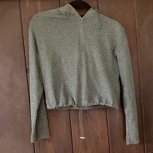 Soft crop sweater